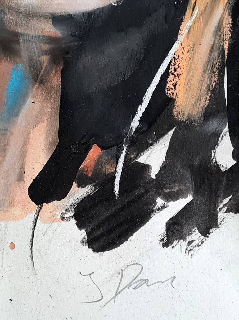 Original Expressionism People Painting by Thomas Donaldson