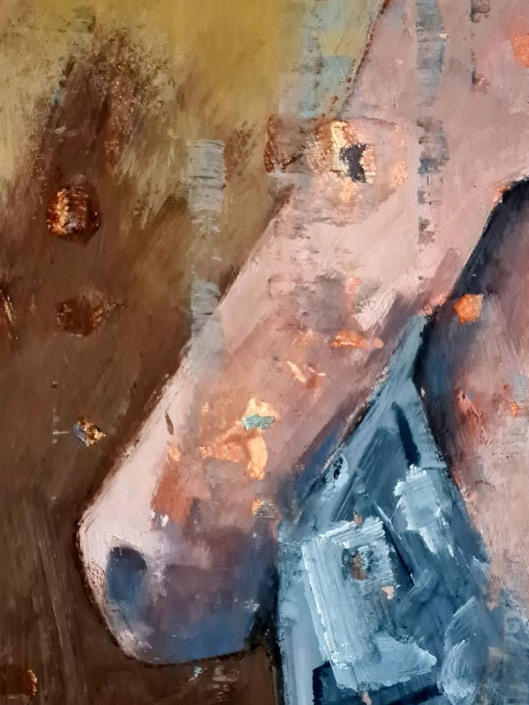 Original Expressionism People Painting by Thomas Donaldson