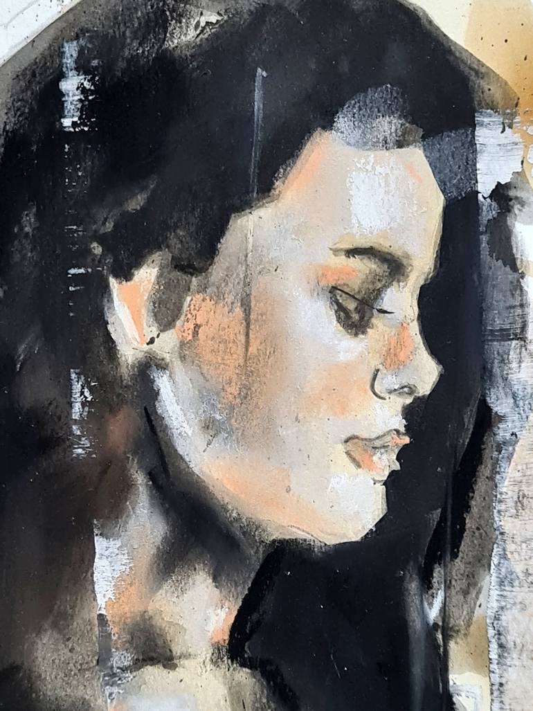 Original Expressionism Nude Painting by Thomas Donaldson