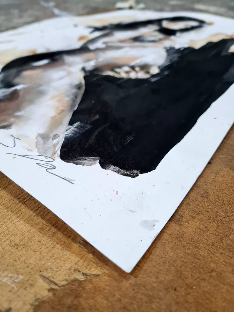 Original Expressionism Nude Painting by Thomas Donaldson