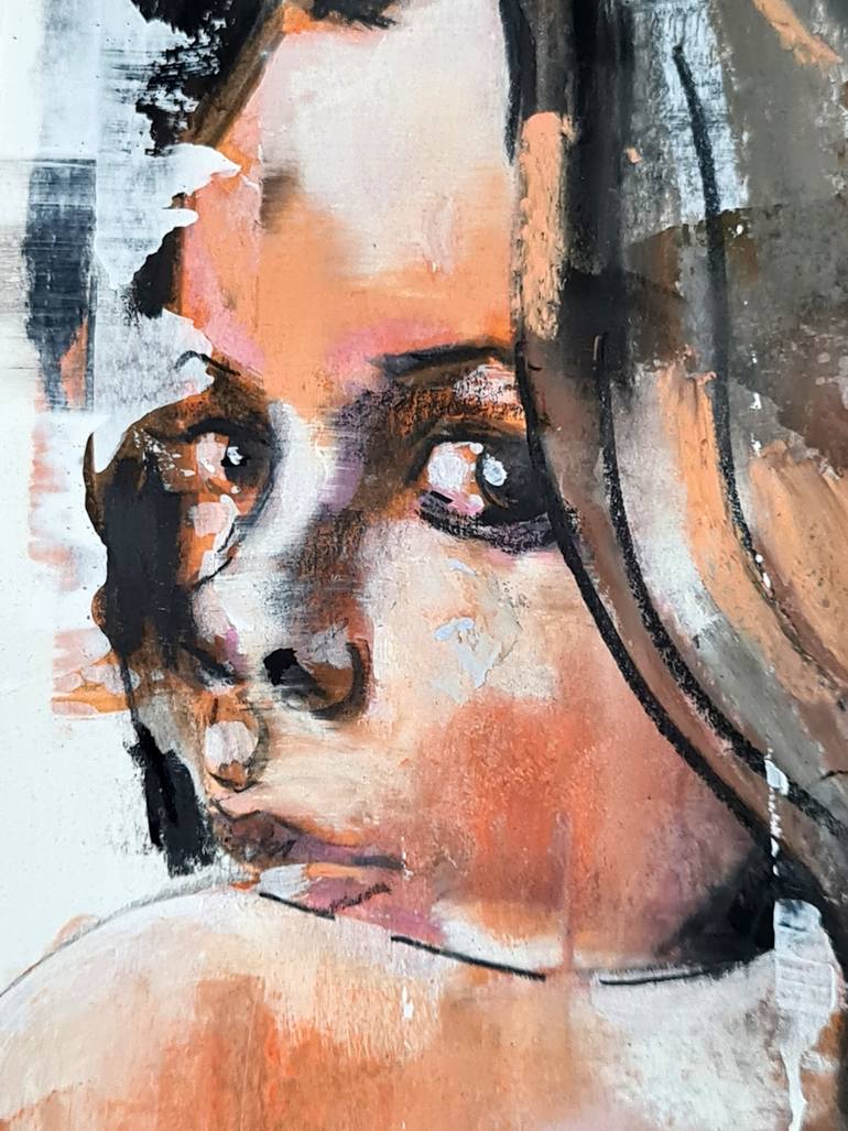 Original Expressionism Nude Painting by Thomas Donaldson