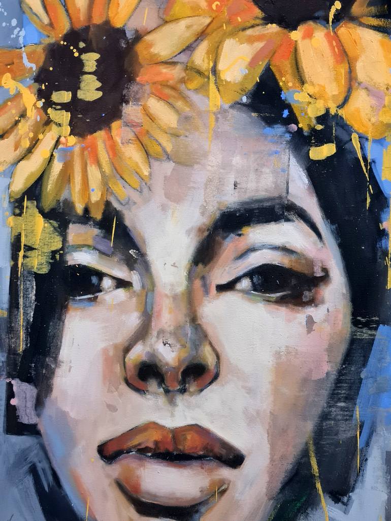 Original Expressionism People Painting by Thomas Donaldson