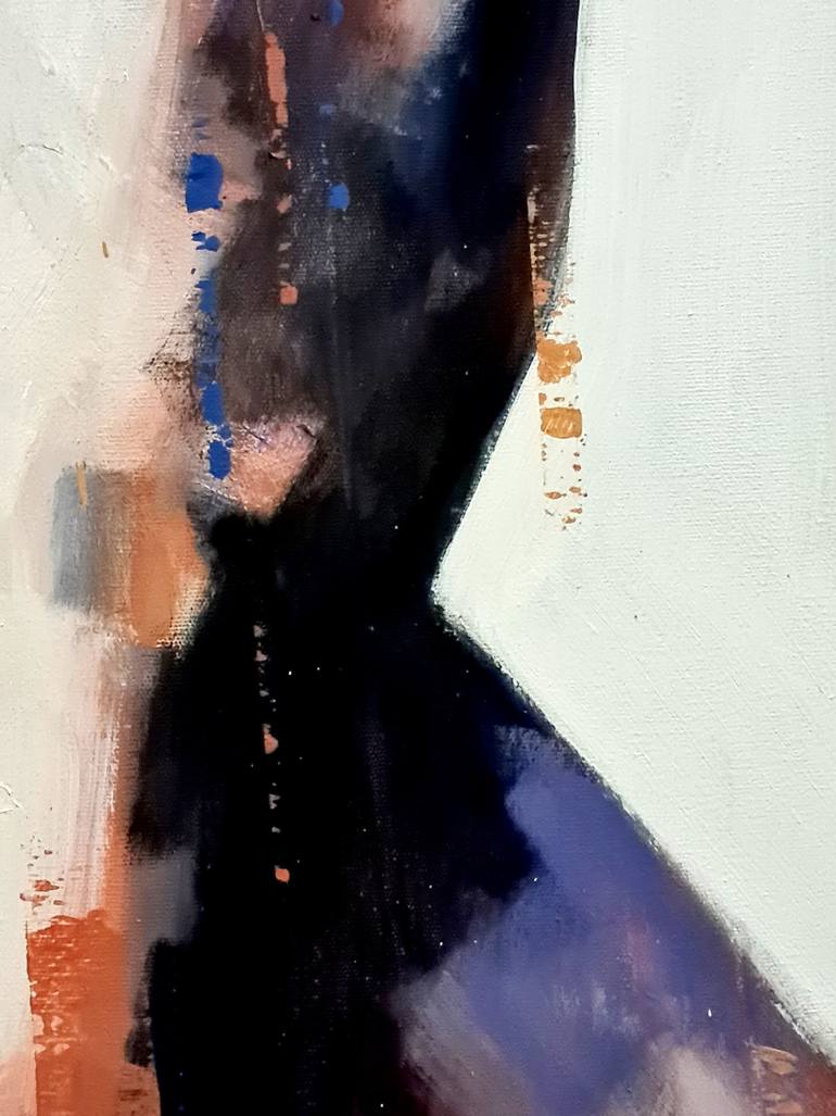 Original Expressionism Nude Painting by Thomas Donaldson