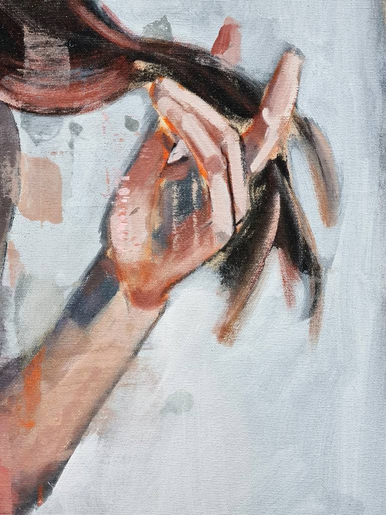 Original Expressionism People Painting by Thomas Donaldson