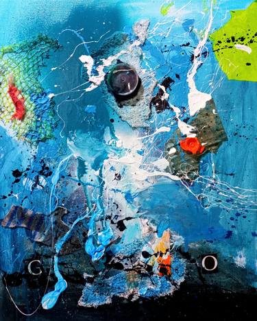 Original Abstract Expressionism Abstract Paintings by Jason Wenzel