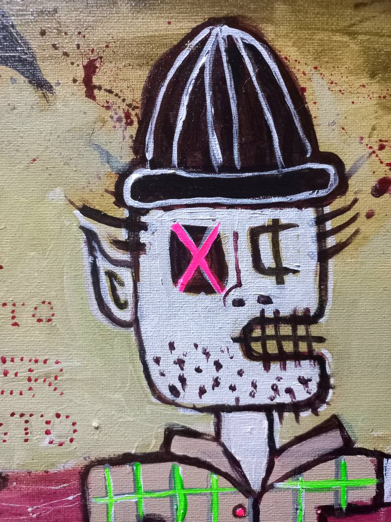 Original Contemporary Pop Culture/Celebrity Painting by Jason Wenzel