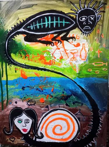 Original Contemporary Pop Culture/Celebrity Painting by Jason Wenzel
