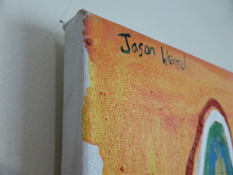 Original Expressionism Pop Culture/Celebrity Painting by Jason Wenzel