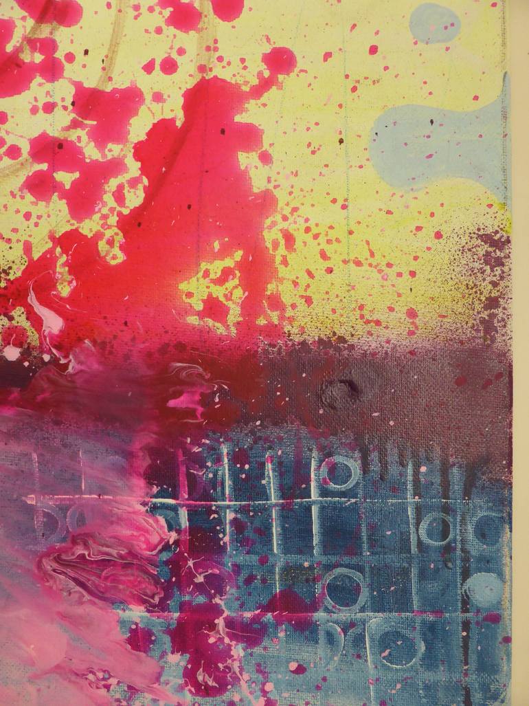 Original Abstract Expressionism Abstract Painting by Jason Wenzel