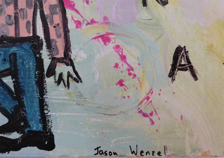 Original Modern Abstract Painting by Jason Wenzel