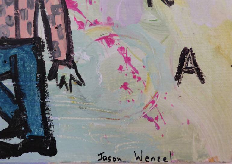 Original Expressionism Abstract Painting by Jason Wenzel