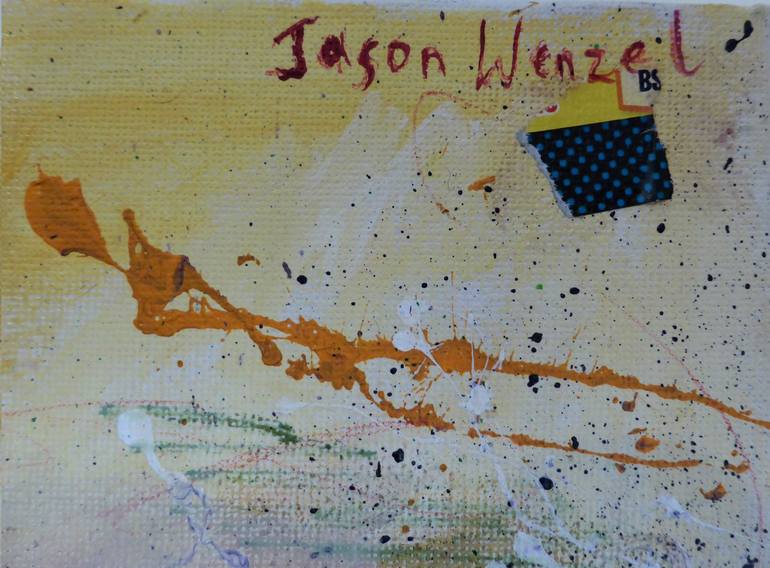 Original Abstract Expressionism Abstract Painting by Jason Wenzel