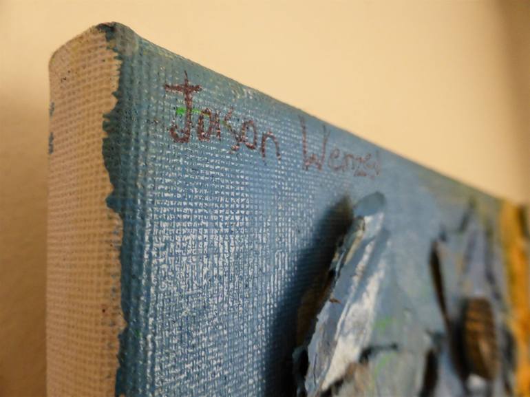 Original Abstract Expressionism Abstract Painting by Jason Wenzel