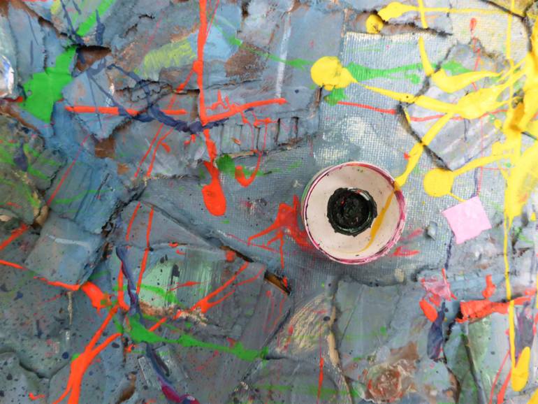 Original Abstract Expressionism Abstract Painting by Jason Wenzel