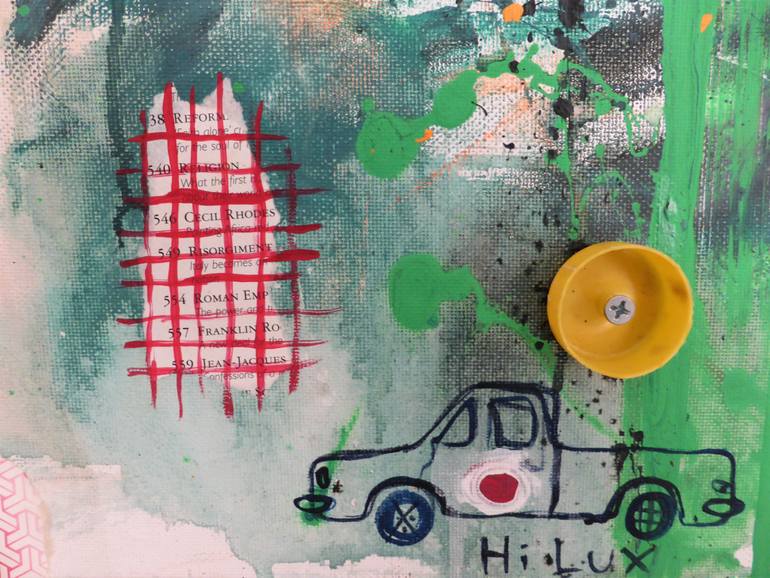 Original Expressionism Pop Culture/Celebrity Painting by Jason Wenzel