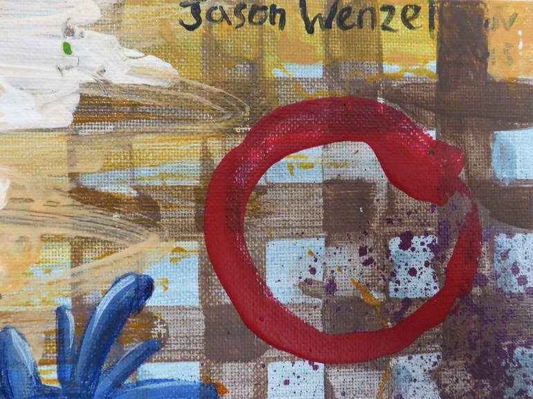 Original Expressionism Culture Painting by Jason Wenzel