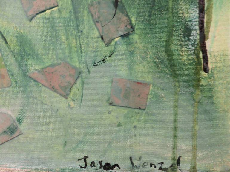 Original Abstract Fantasy Painting by Jason Wenzel