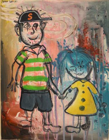 Print of Expressionism People Paintings by Jason Wenzel
