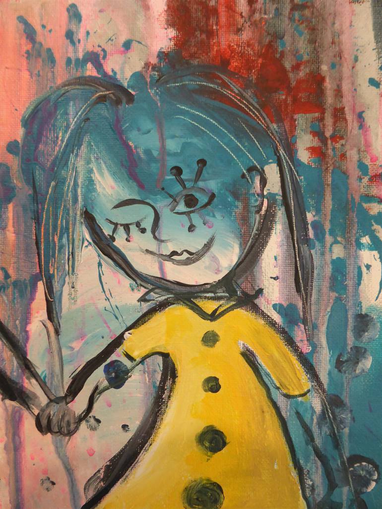 Original Expressionism People Painting by Jason Wenzel