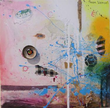 Original Pop Art Abstract Paintings by Jason Wenzel