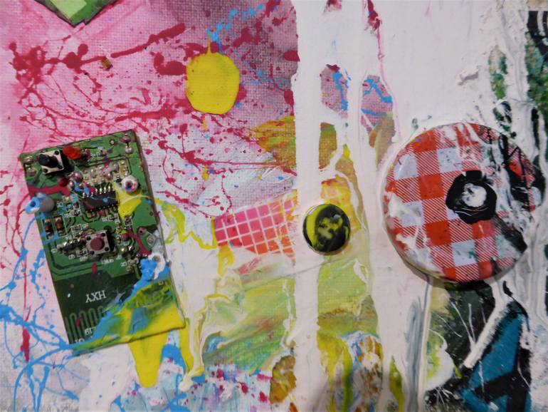 Original Abstract Expressionism Abstract Painting by Jason Wenzel