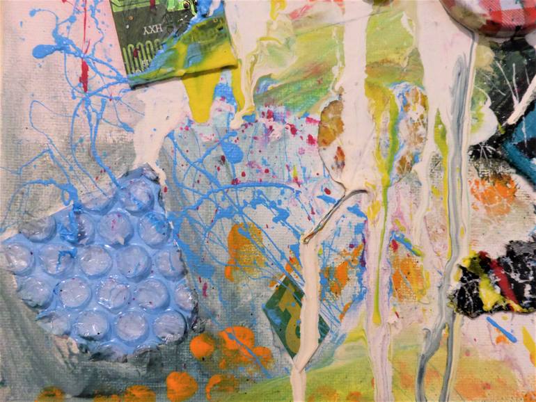 Original Abstract Expressionism Abstract Painting by Jason Wenzel
