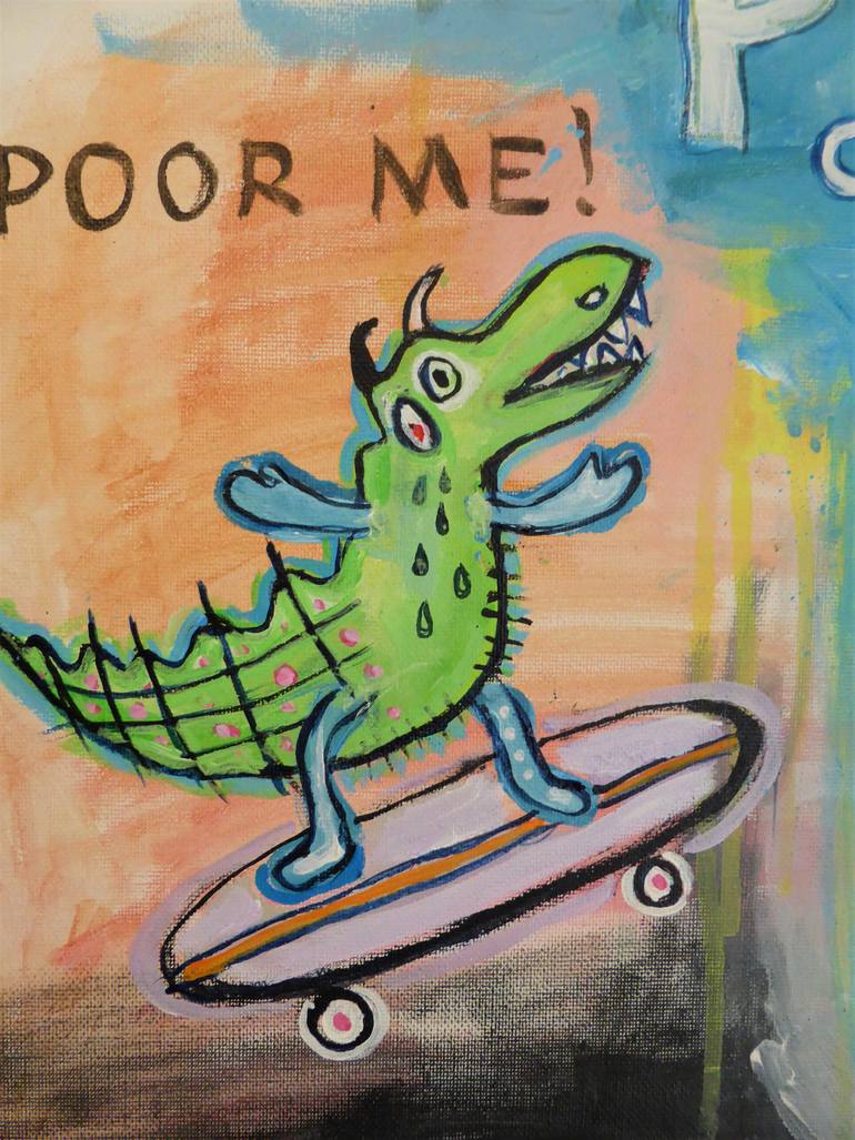 Original Abstract Pop Culture/Celebrity Painting by Jason Wenzel