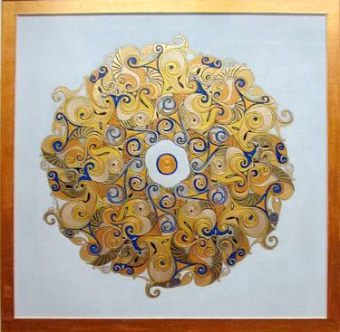 Original Abstract Geometric Paintings by Diane George