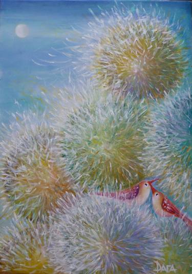 Original Fine Art Fantasy Painting by Dara Dyakova