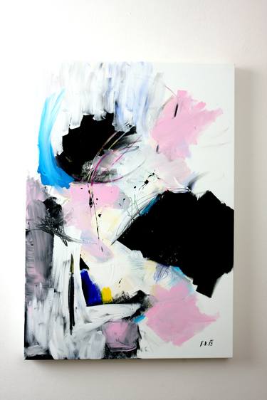 Original Abstract Expressionism Abstract Paintings by Erika Vrdoljak