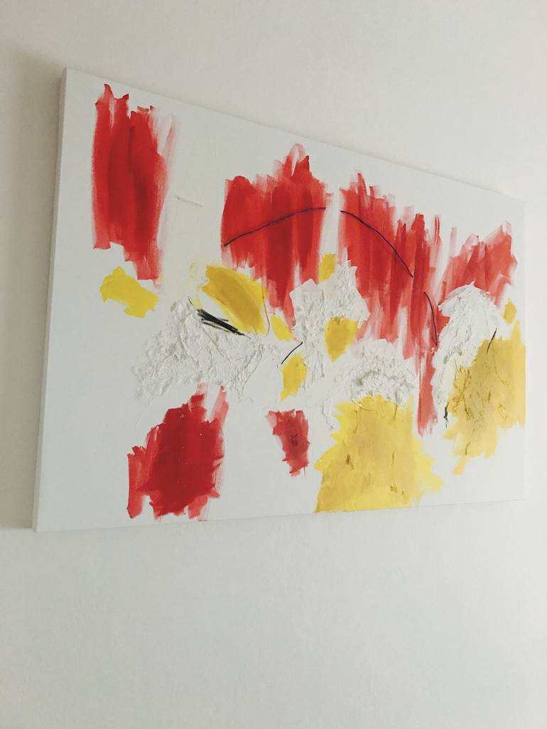 Original Abstract Painting by Erika Vrdoljak