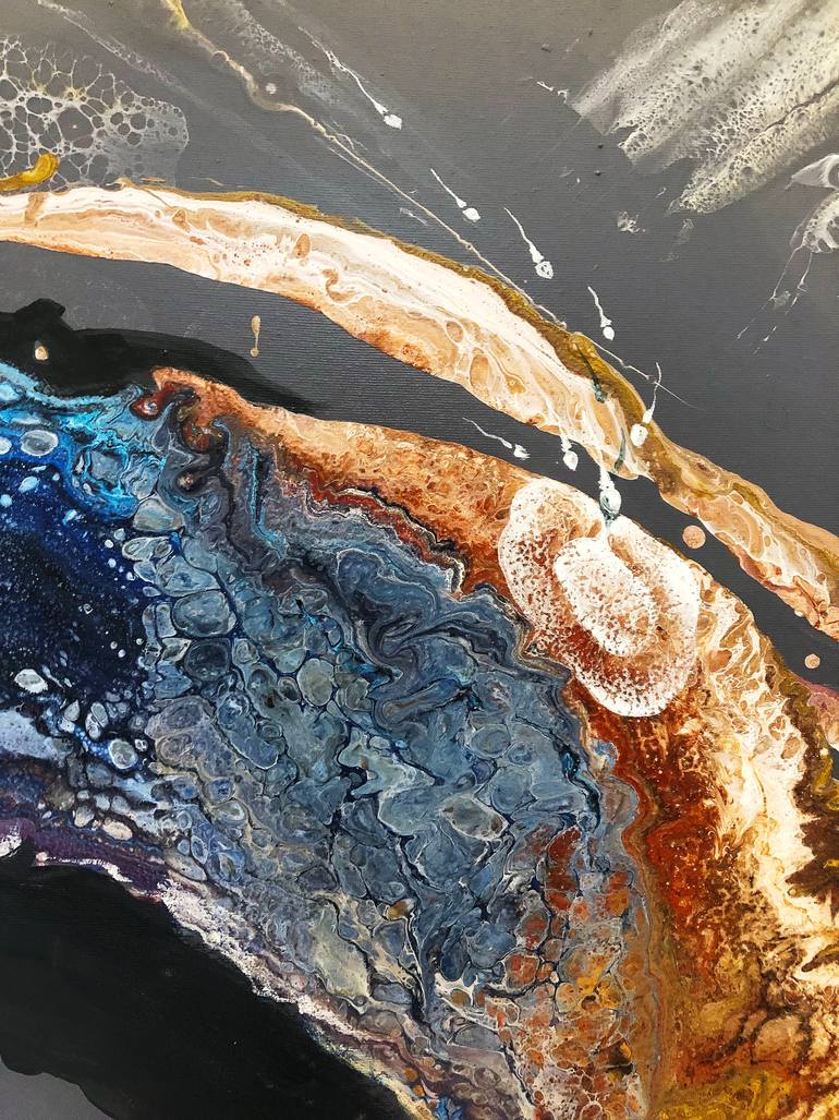 Original Abstract Painting by Ilham Mirzayev