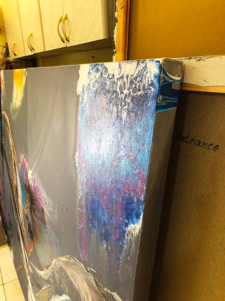 Original Abstract Painting by Ilham Mirzayev