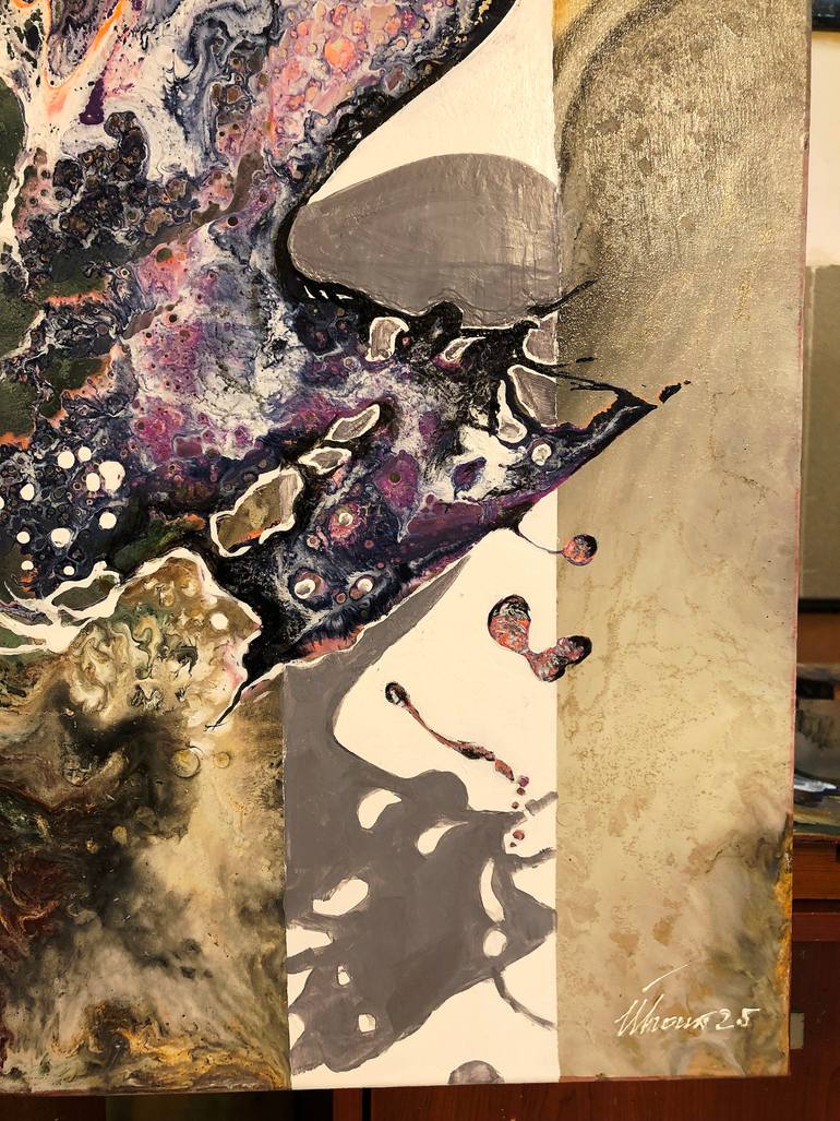 Original Abstract Painting by Ilham Mirzayev