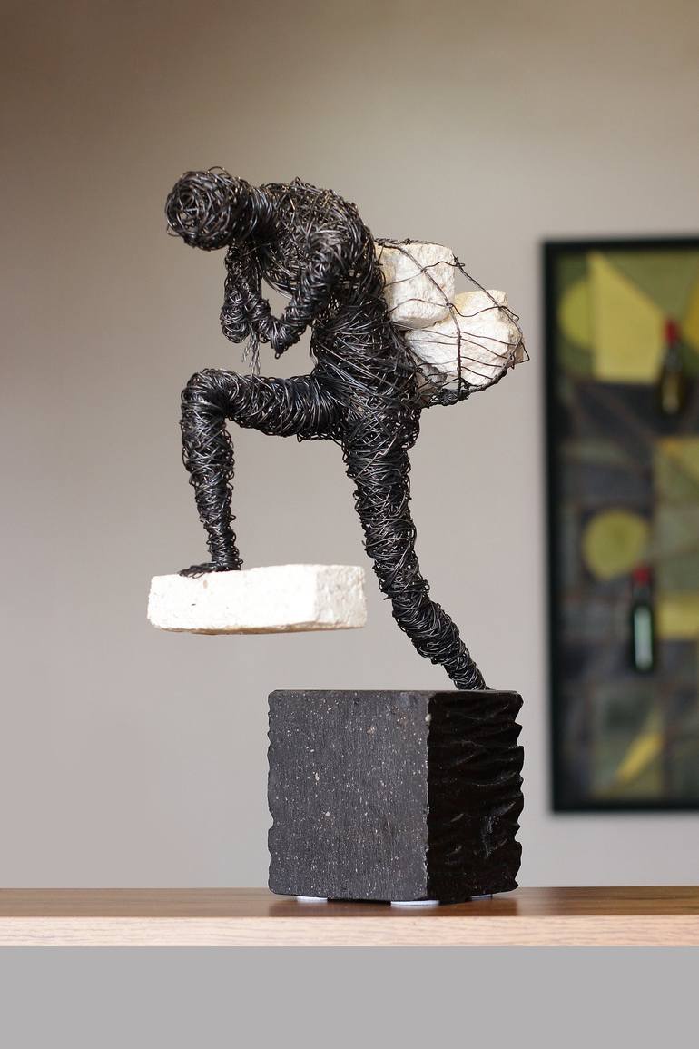 Original Abstract Classical mythology Sculpture by Karen Akhikyan