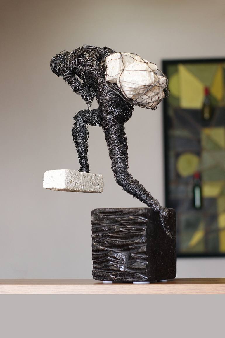 Original Abstract Classical mythology Sculpture by Karen Akhikyan