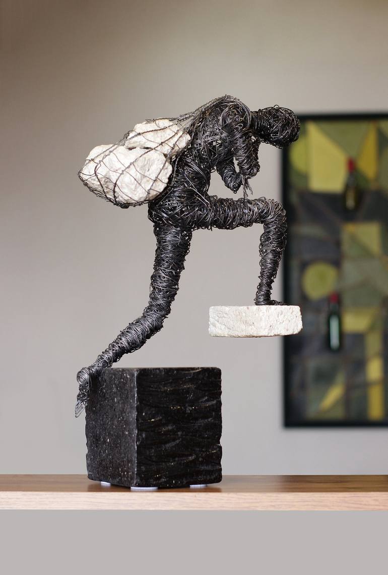 Original Abstract Classical mythology Sculpture by Karen Akhikyan