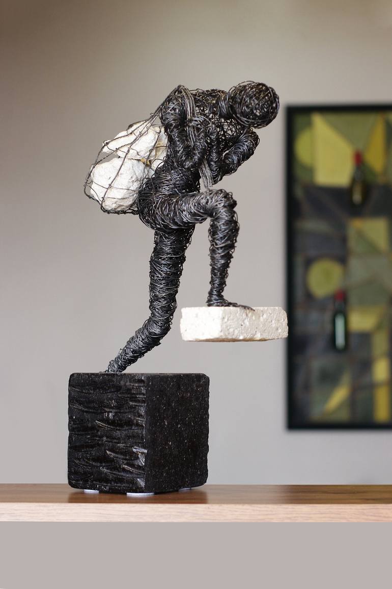 Original Abstract Classical mythology Sculpture by Karen Akhikyan