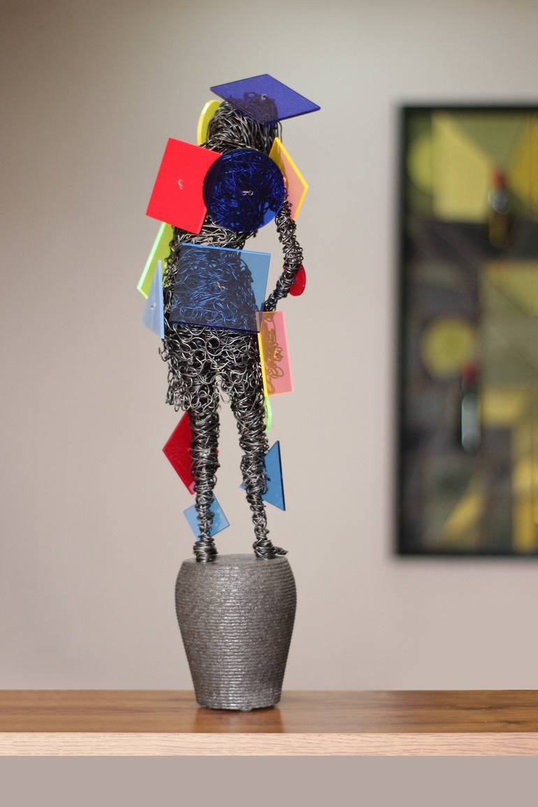 Original Abstract Fashion Sculpture by Karen Akhikyan