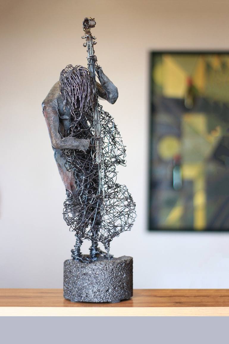 Original Abstract Culture Sculpture by Karen Akhikyan