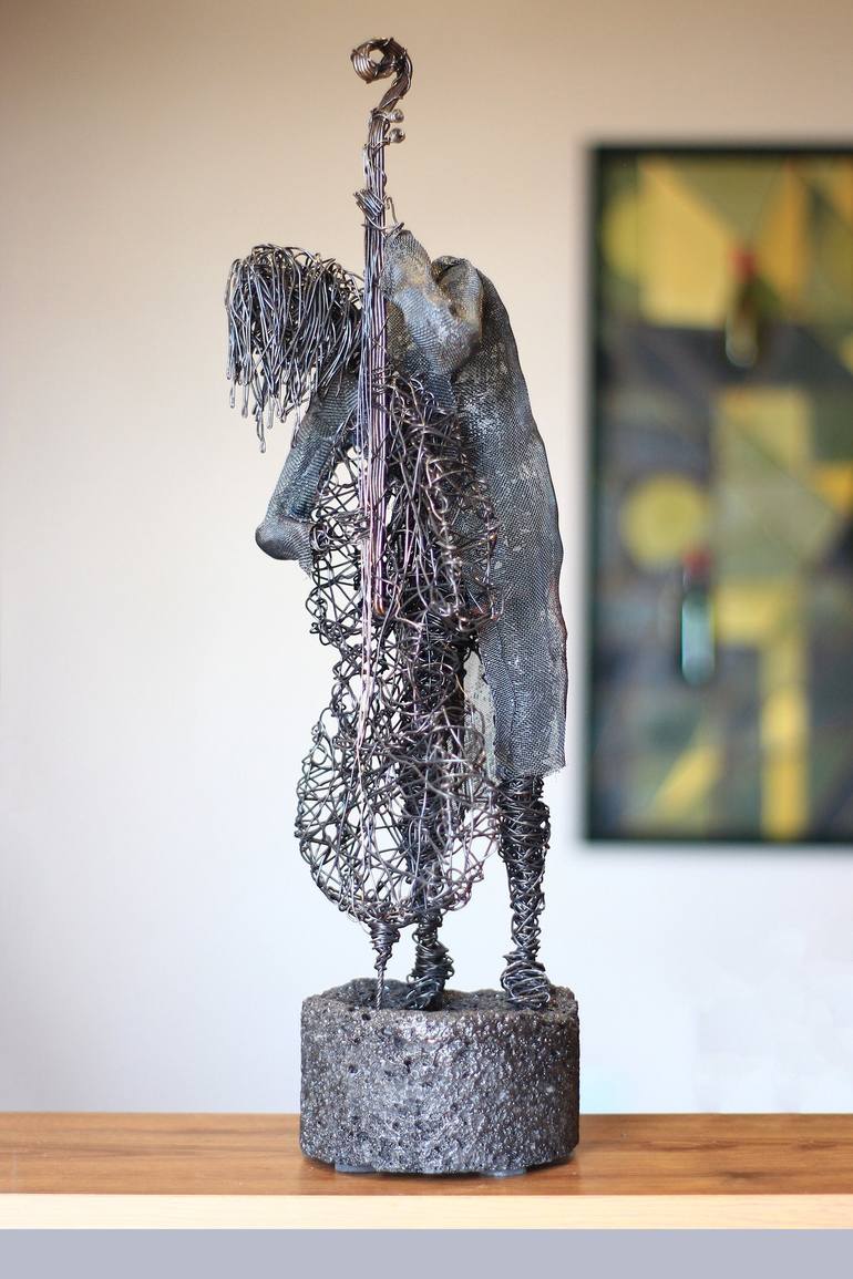 Original Abstract Culture Sculpture by Karen Akhikyan