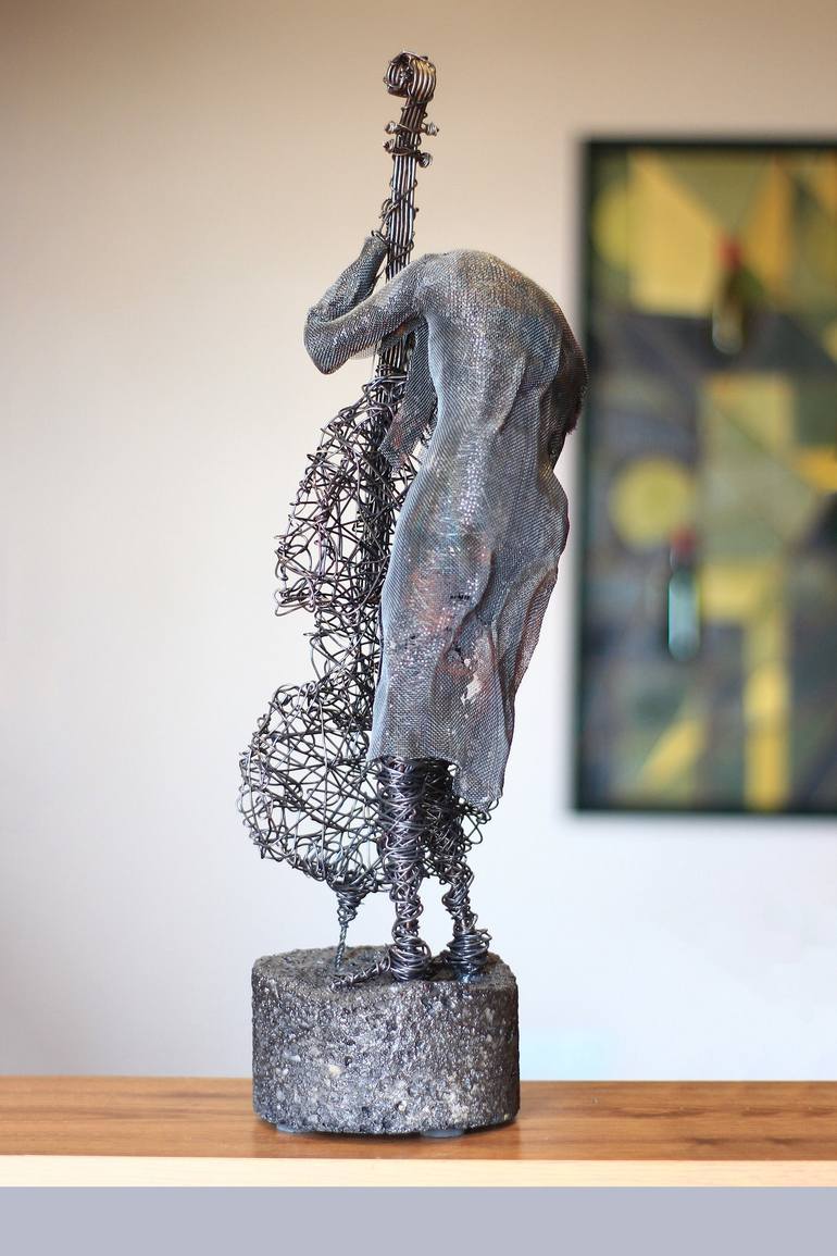 Original Abstract Culture Sculpture by Karen Akhikyan