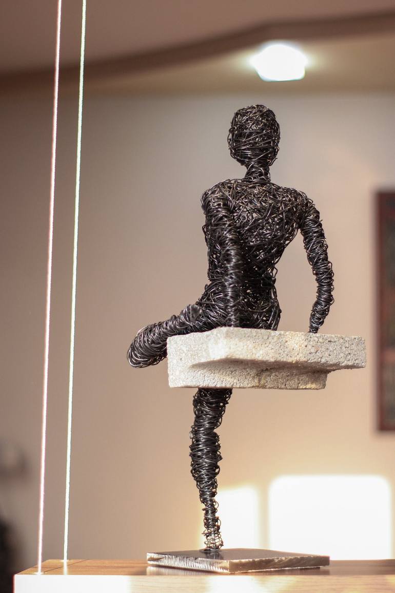 Original Figurative Abstract Sculpture by Karen Akhikyan