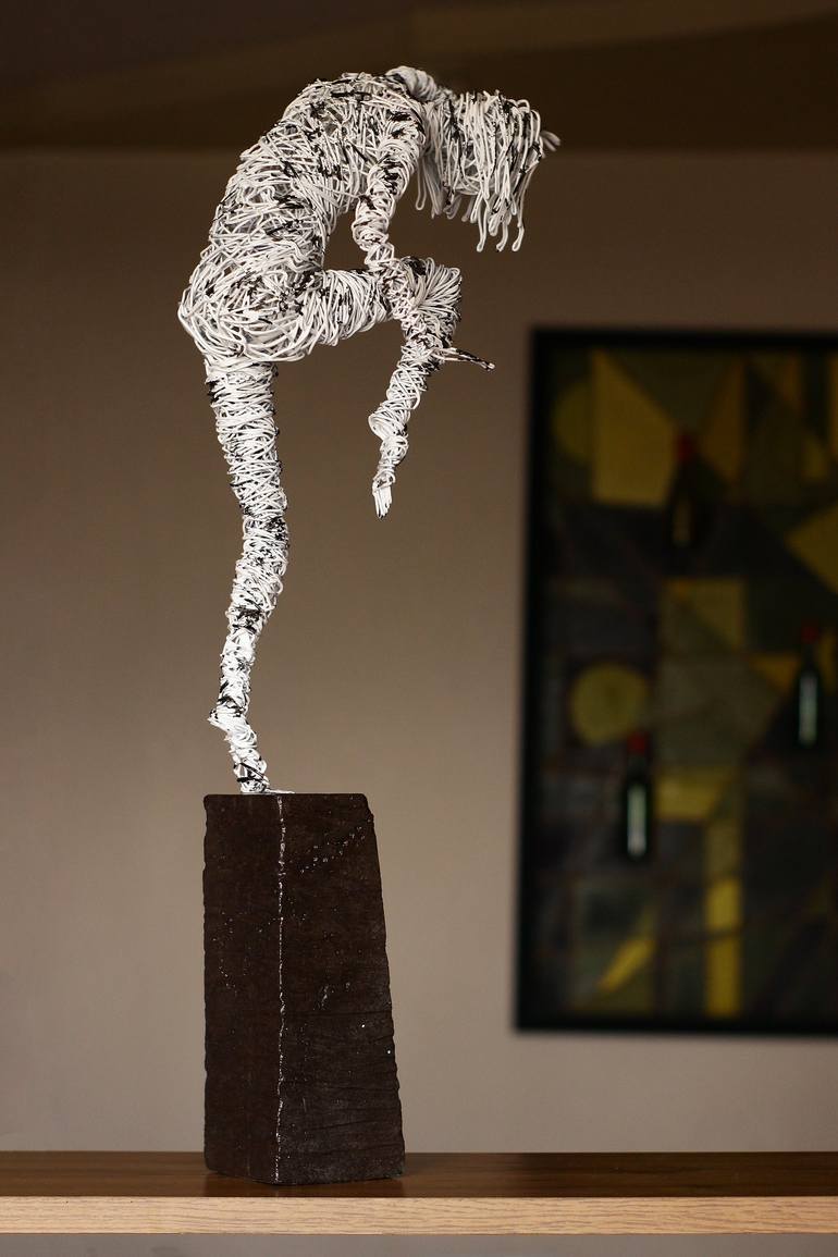 Original Abstract Body Sculpture by Karen Akhikyan