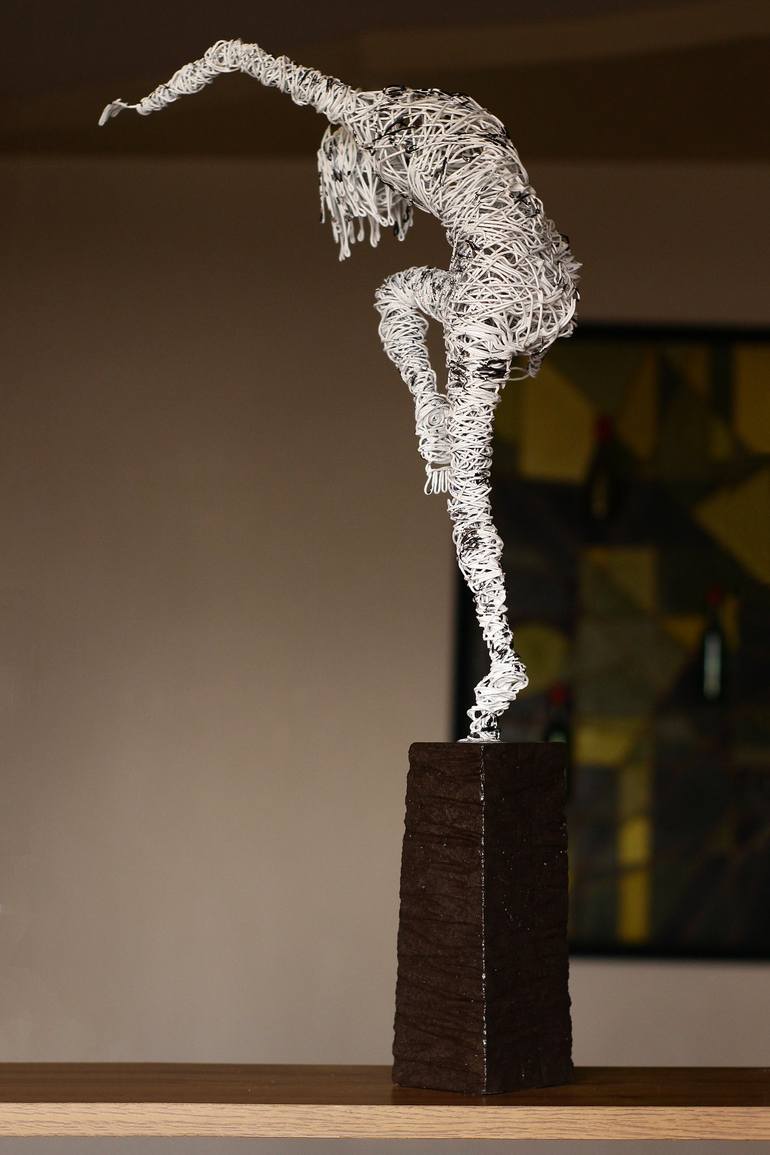 Original Abstract Body Sculpture by Karen Akhikyan