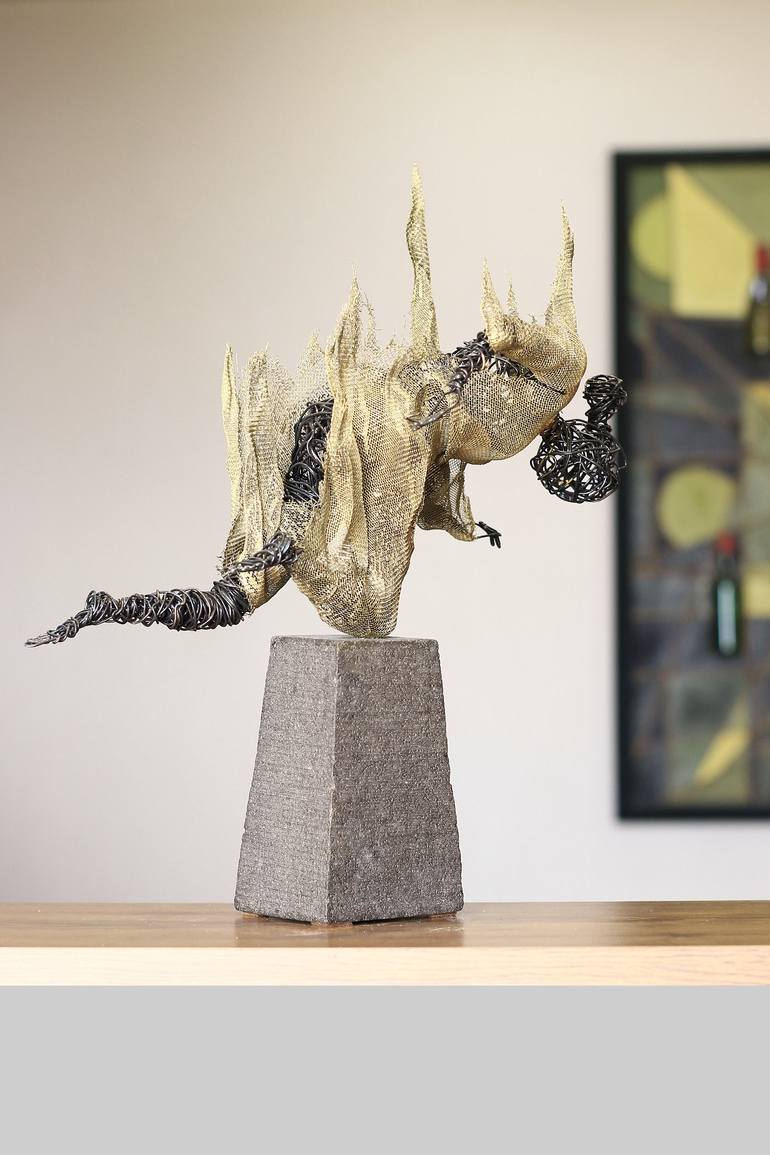 Original Abstract Women Sculpture by Karen Akhikyan