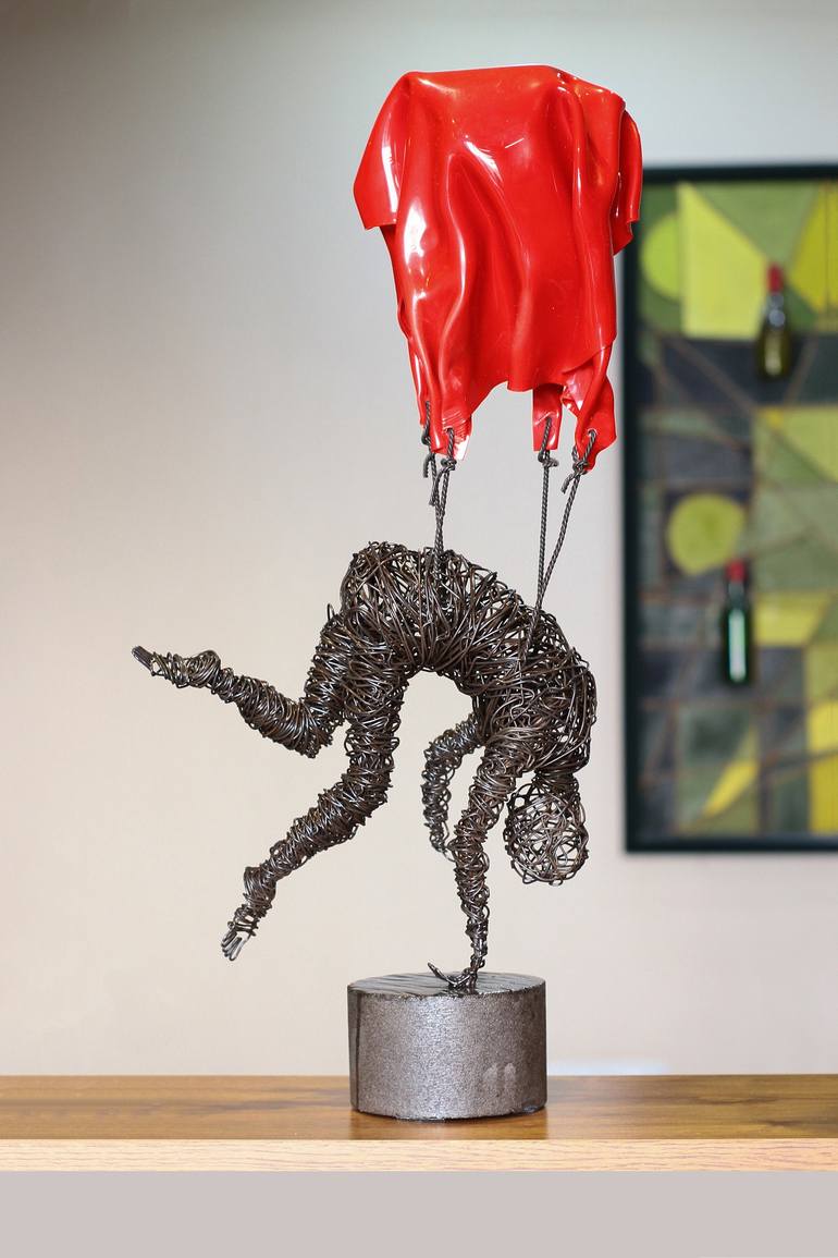 Original Abstract Body Sculpture by Karen Akhikyan