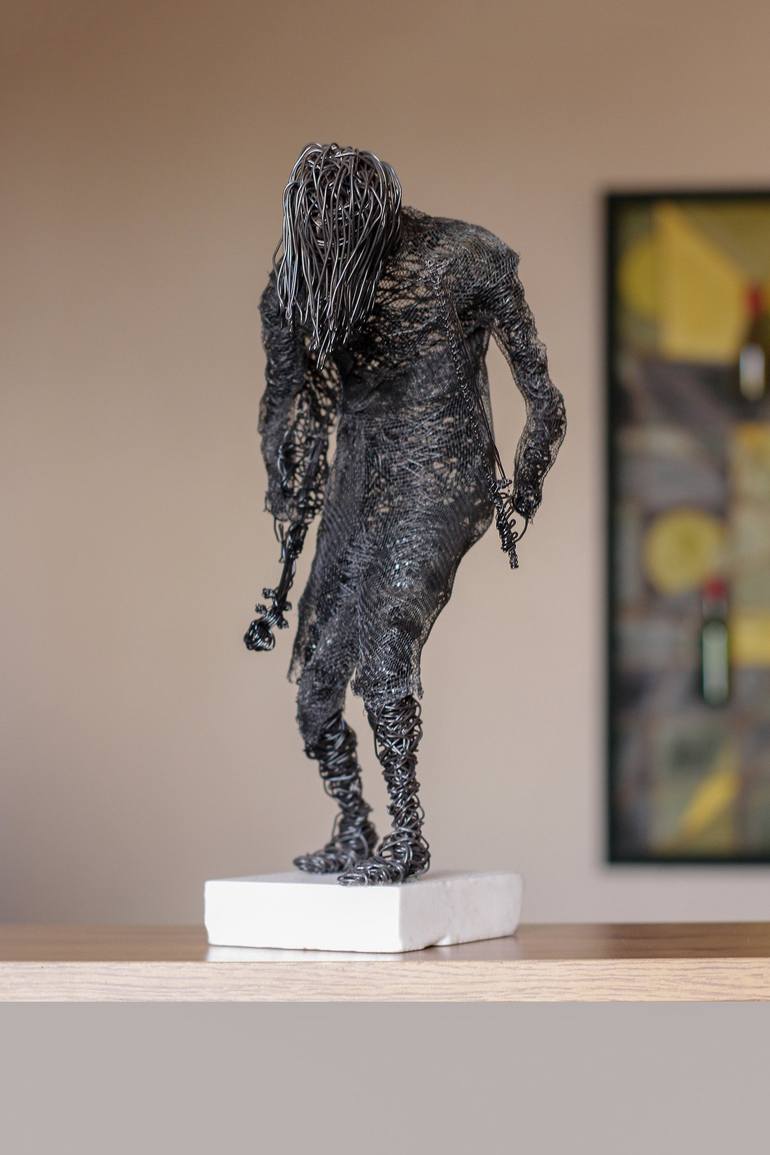 Original Abstract Culture Sculpture by Karen Akhikyan