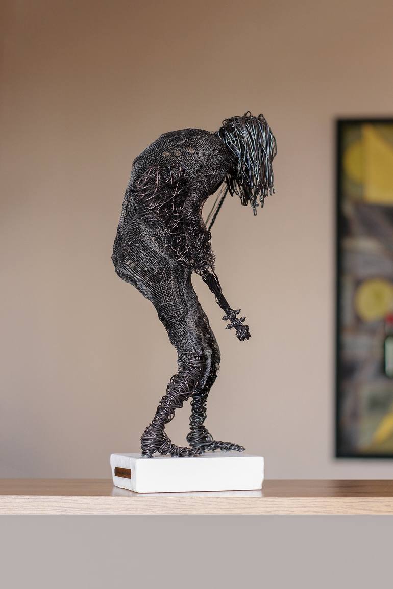 Original Abstract Culture Sculpture by Karen Akhikyan