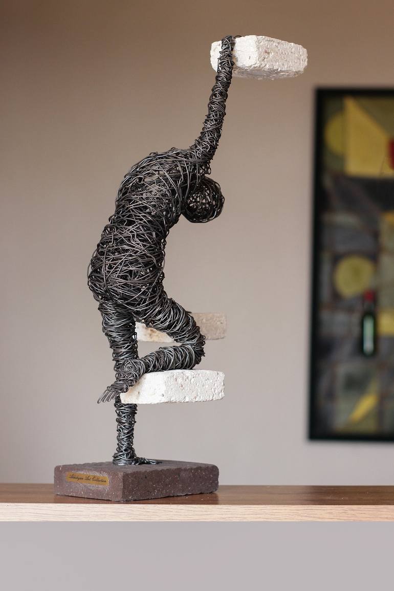 Original Abstract Business Sculpture by Karen Akhikyan